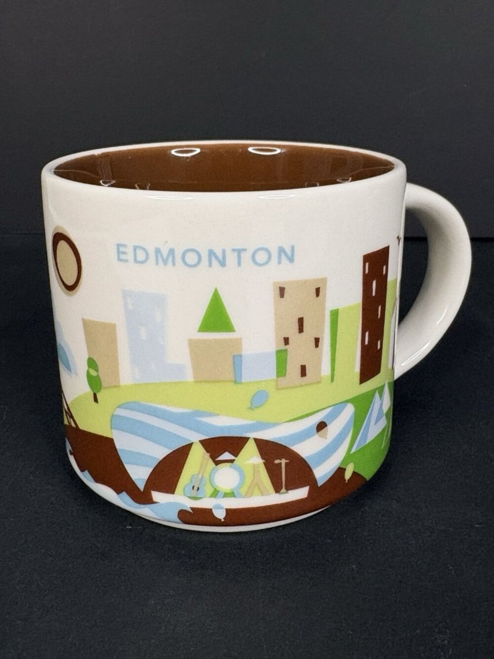 Starbucks Edmonton You Are Here Collection YAH Series Coffee Mug 14 fl. Oz 2013
